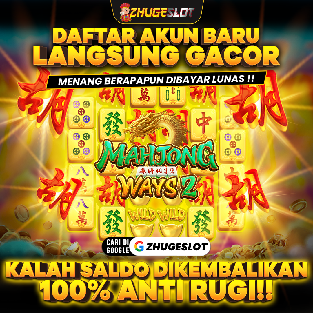 ZHUGESLOT DAFTAR AKUN BARU LANGSUNG GACOR 2024